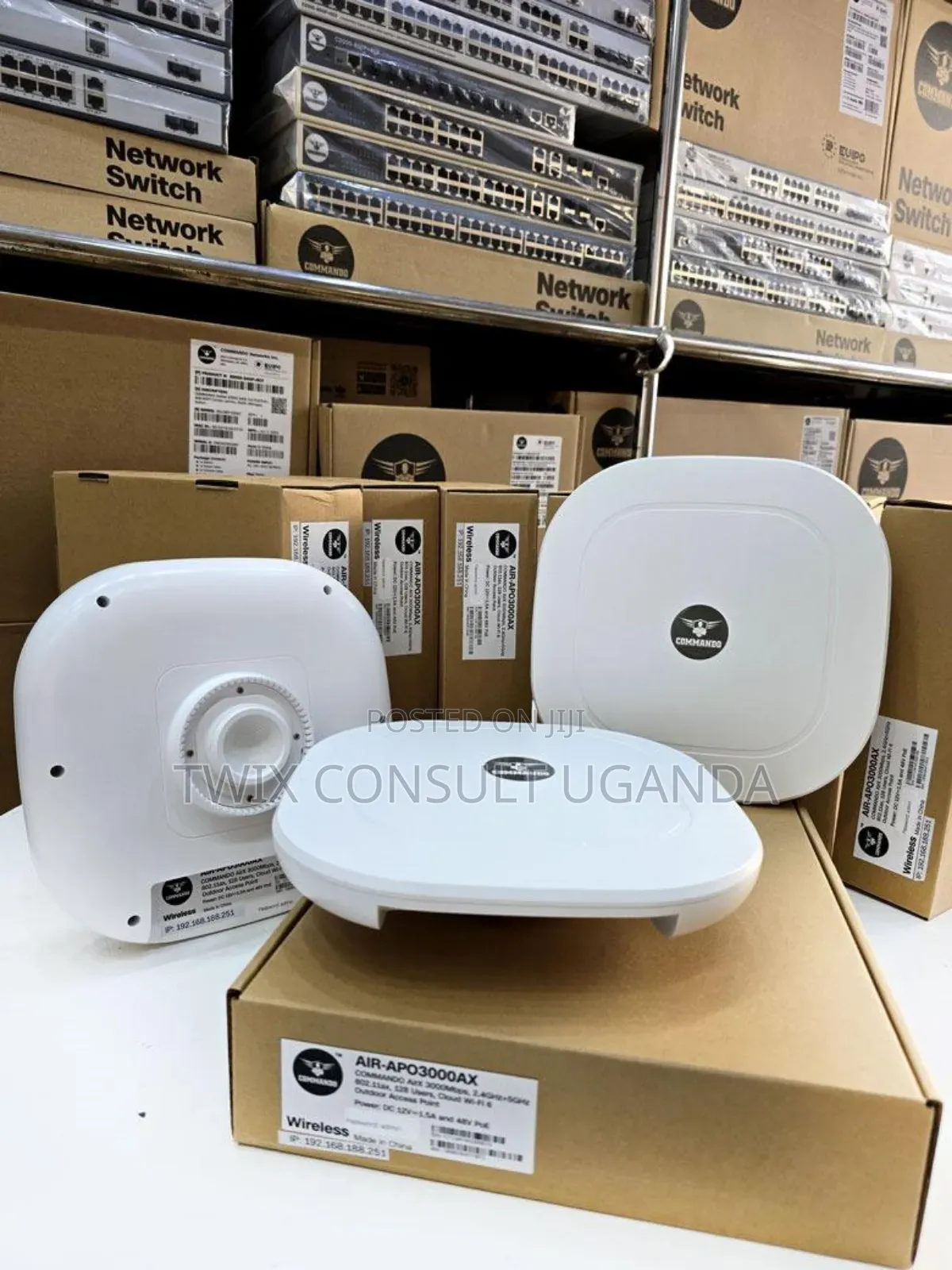 Commando Airx 3000mbps, Wi-Fi 6 Cutdoor Access Point