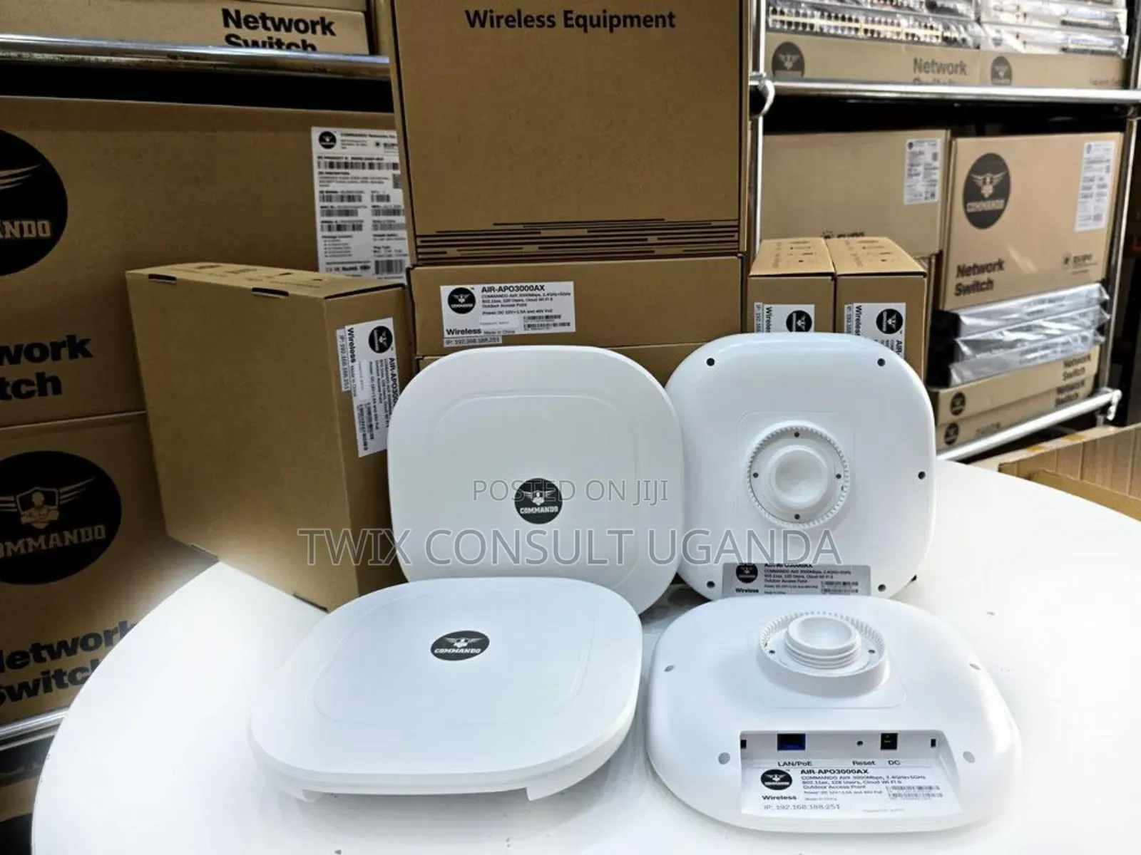 Commando Airx 3000mbps, Wi-Fi 6 Cutdoor Access Point