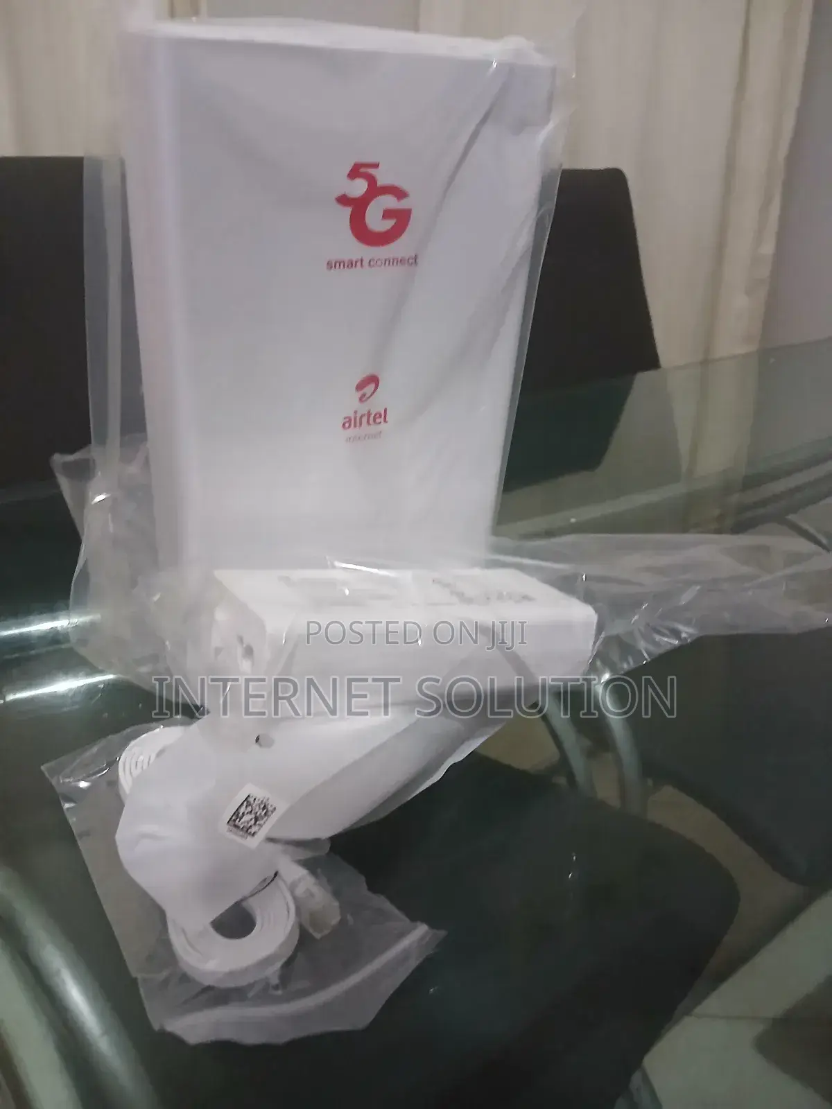 5g Airtel Router Speeds at 60mbps