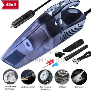4 In 1 Multifunction Car Vaccum Cleaner
