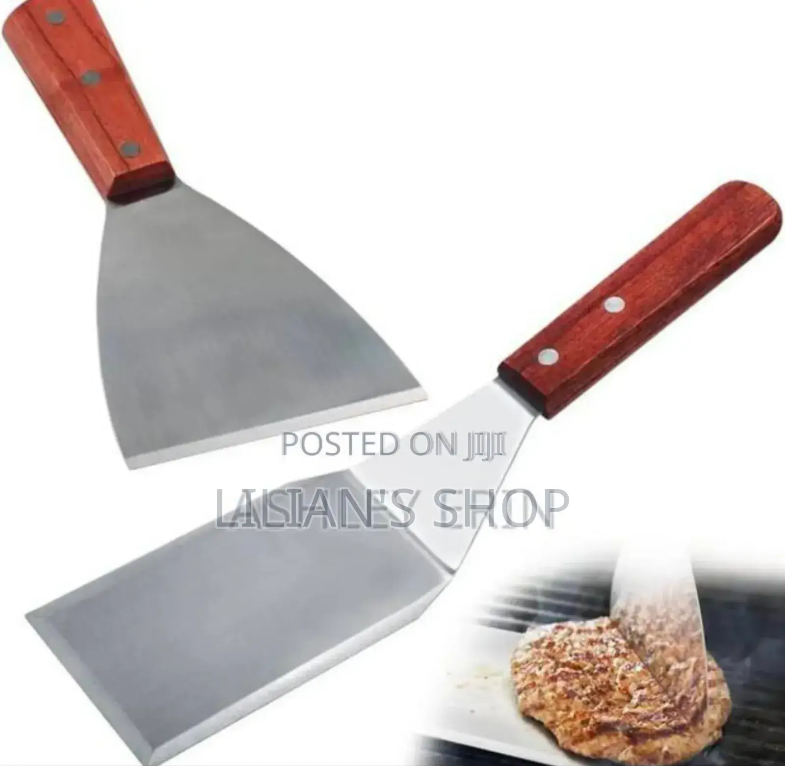 2pcs Grill Spatula