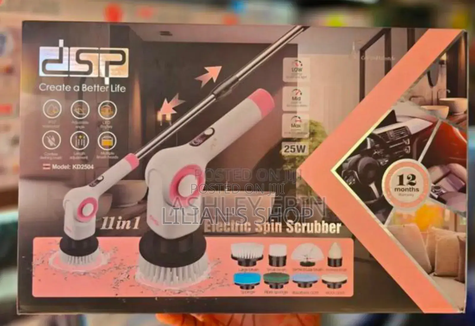 New Electric Spin Scrubber (Dsp 11 In1)