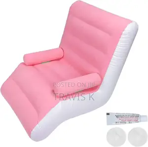 Single Inflatable Air Lounge Chair With Armrest