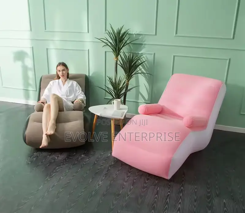 1pc Inflatable Lazy Sofa Leisure Inflatable Air Sleeping Bed