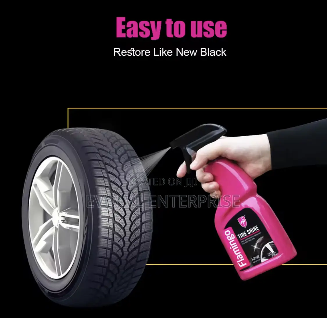 Flamingo F085 500ml Tire Shine Coatings