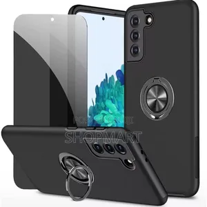 Phone Case Magnetic Ring for S21 Plus- Black