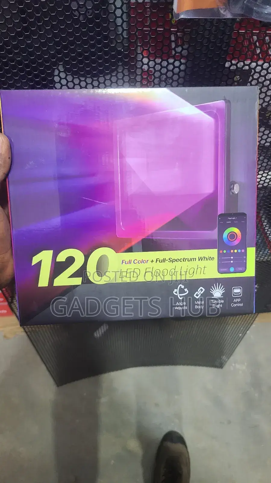 Studio Flood Lights Multi Colour Rgb, Home Decor App
