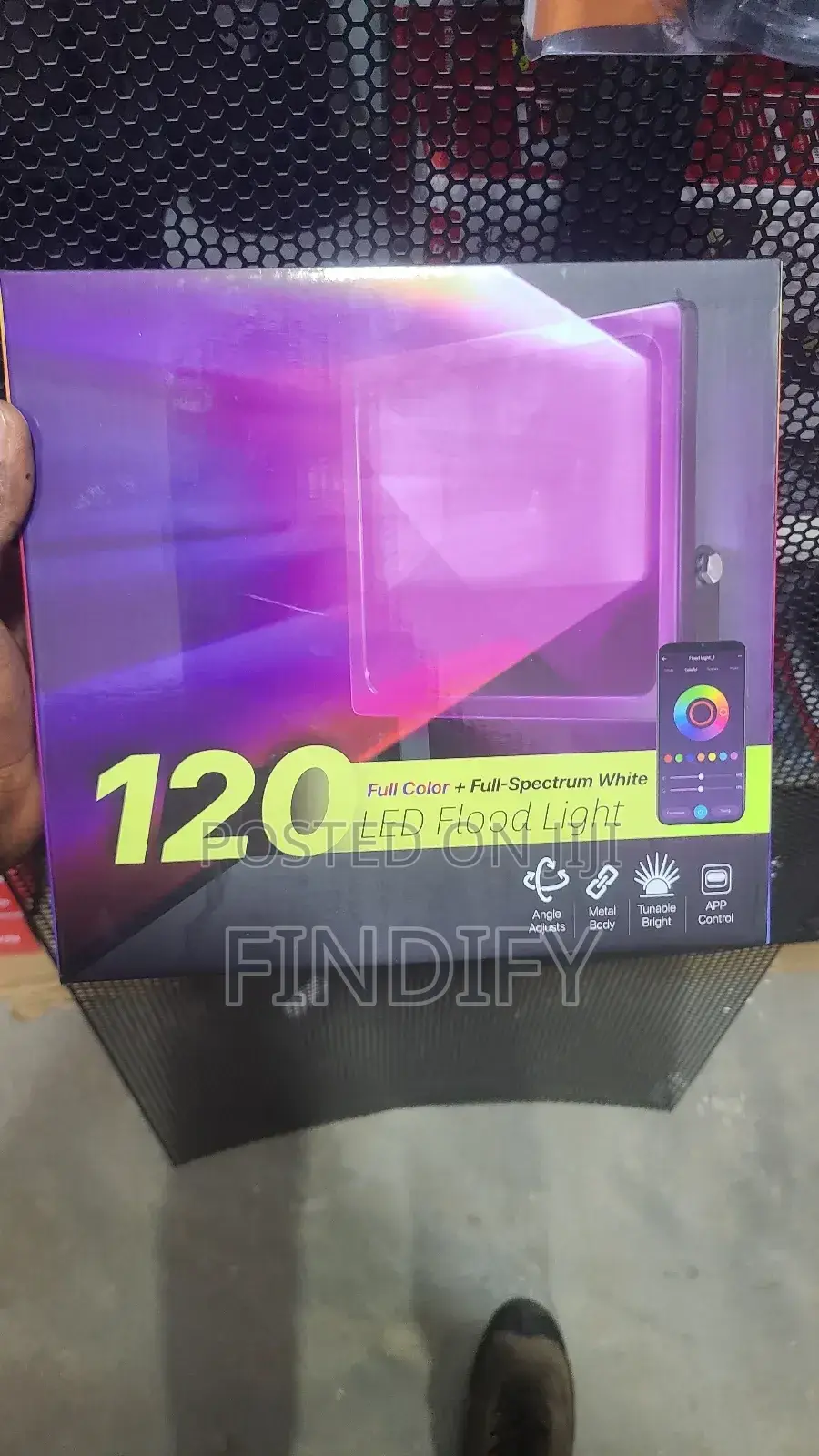 Studio Flood Lights Multi Colour Rgb, Home Decor App