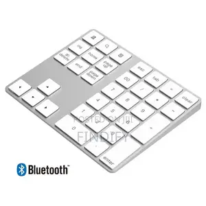 34keys Bluetooth Wireless Laptop Numeric Keypad Red