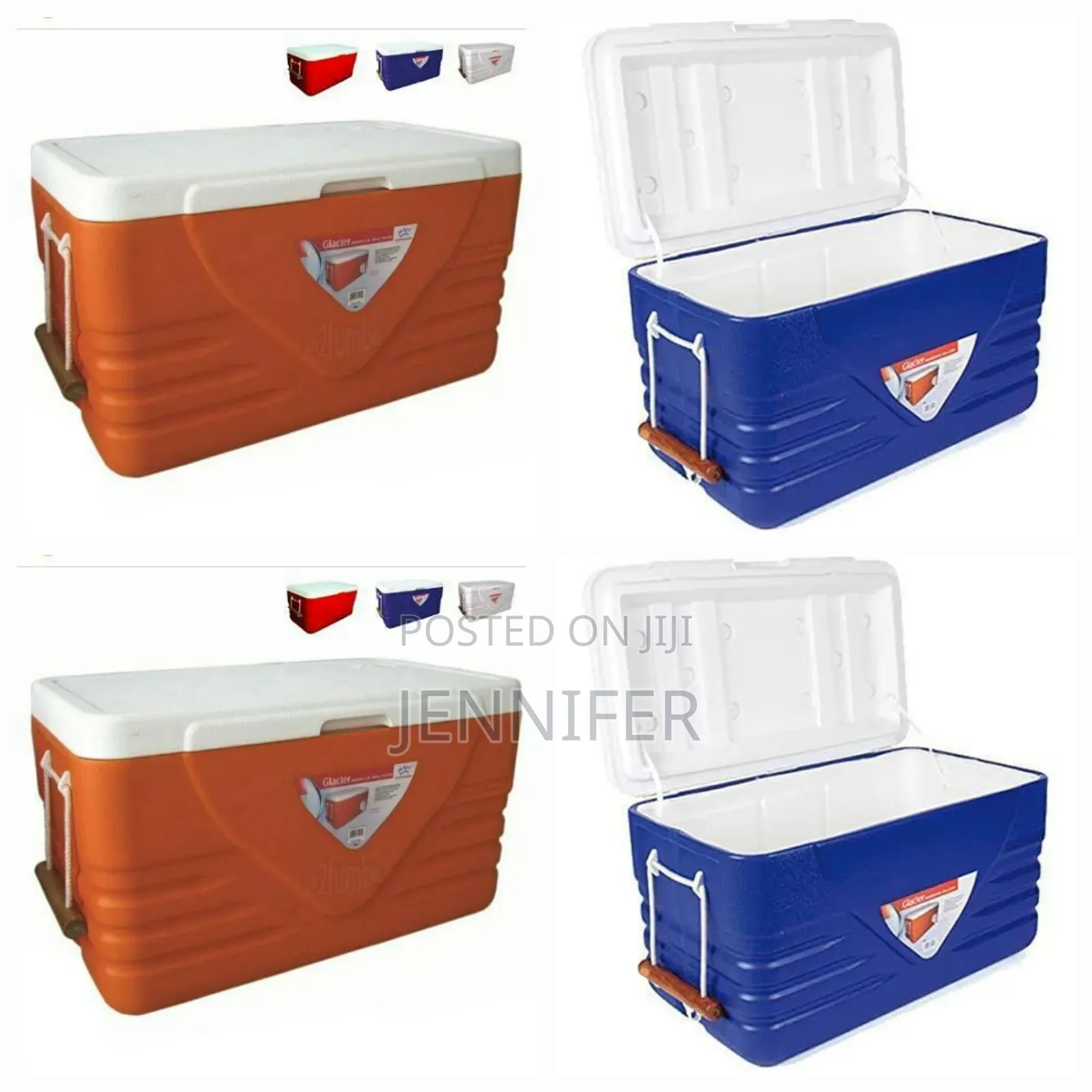 120l Insulated Water Cooler Ice Chiller Box - Multicolor