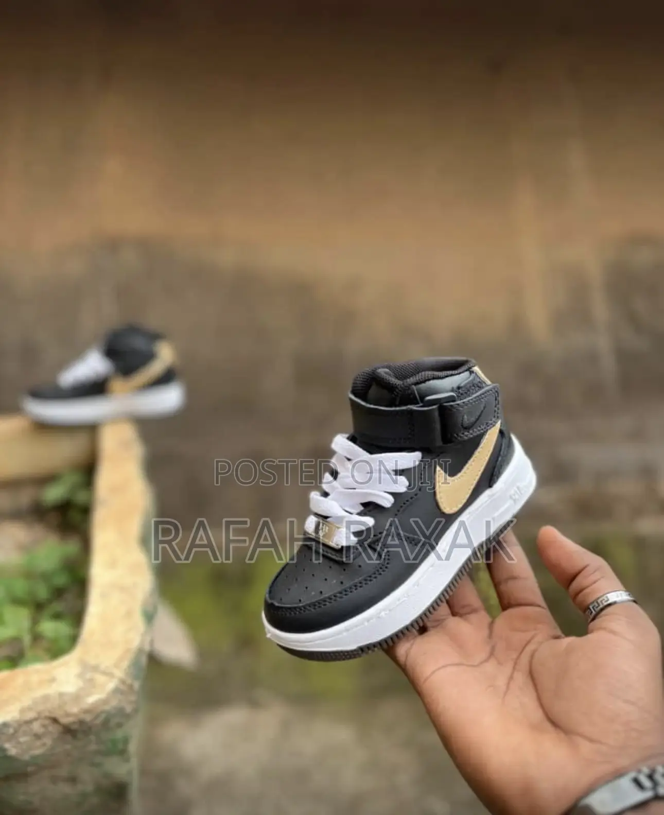 Original Black/White Kid’S Nike Air Force 1 High Kid’S Shoes