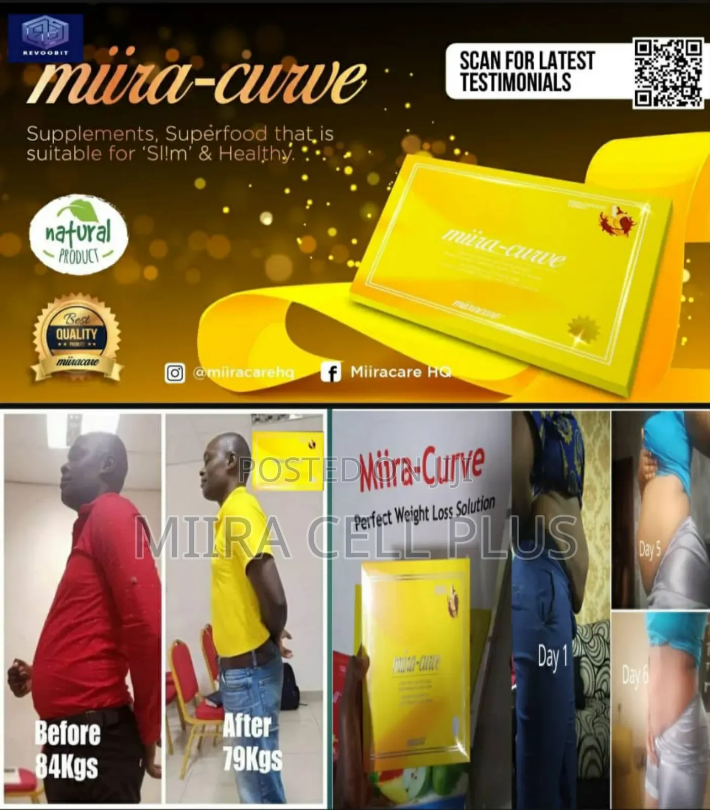 Miira Curve ,Body Weight Loss, Burns Upper Fats Back Fats