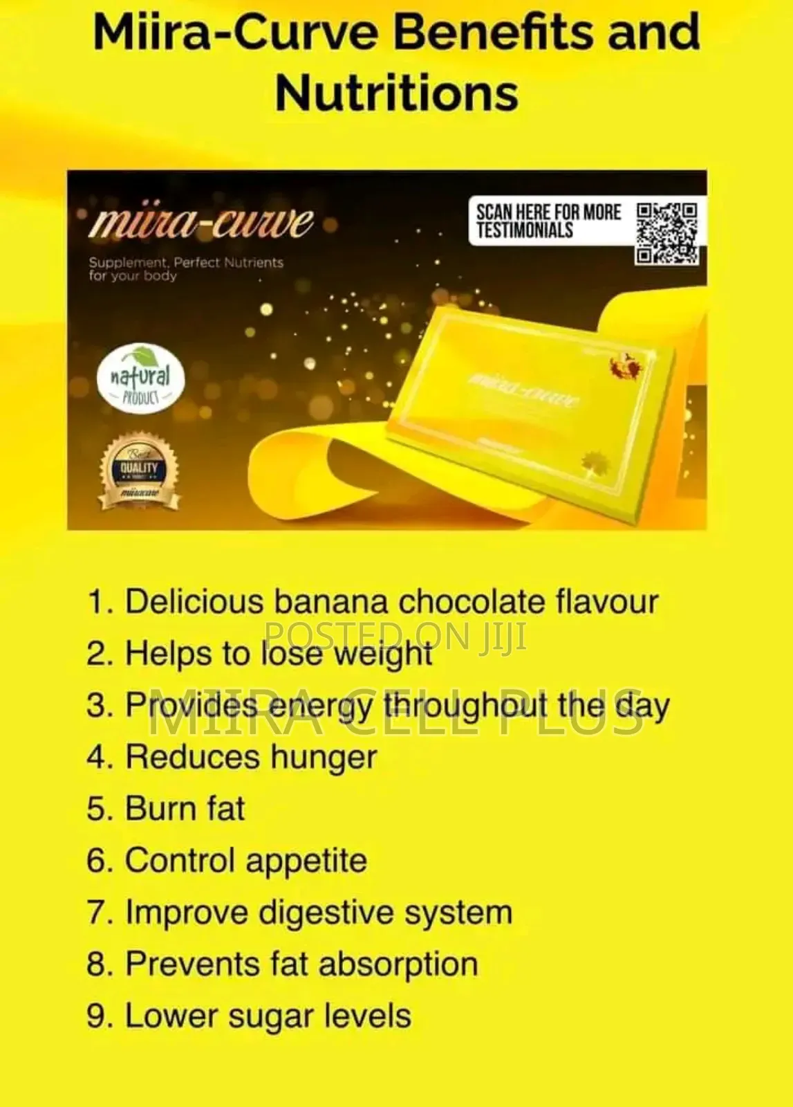 Miira Curve ,Body Weight Loss, Burns Upper Fats Back Fats