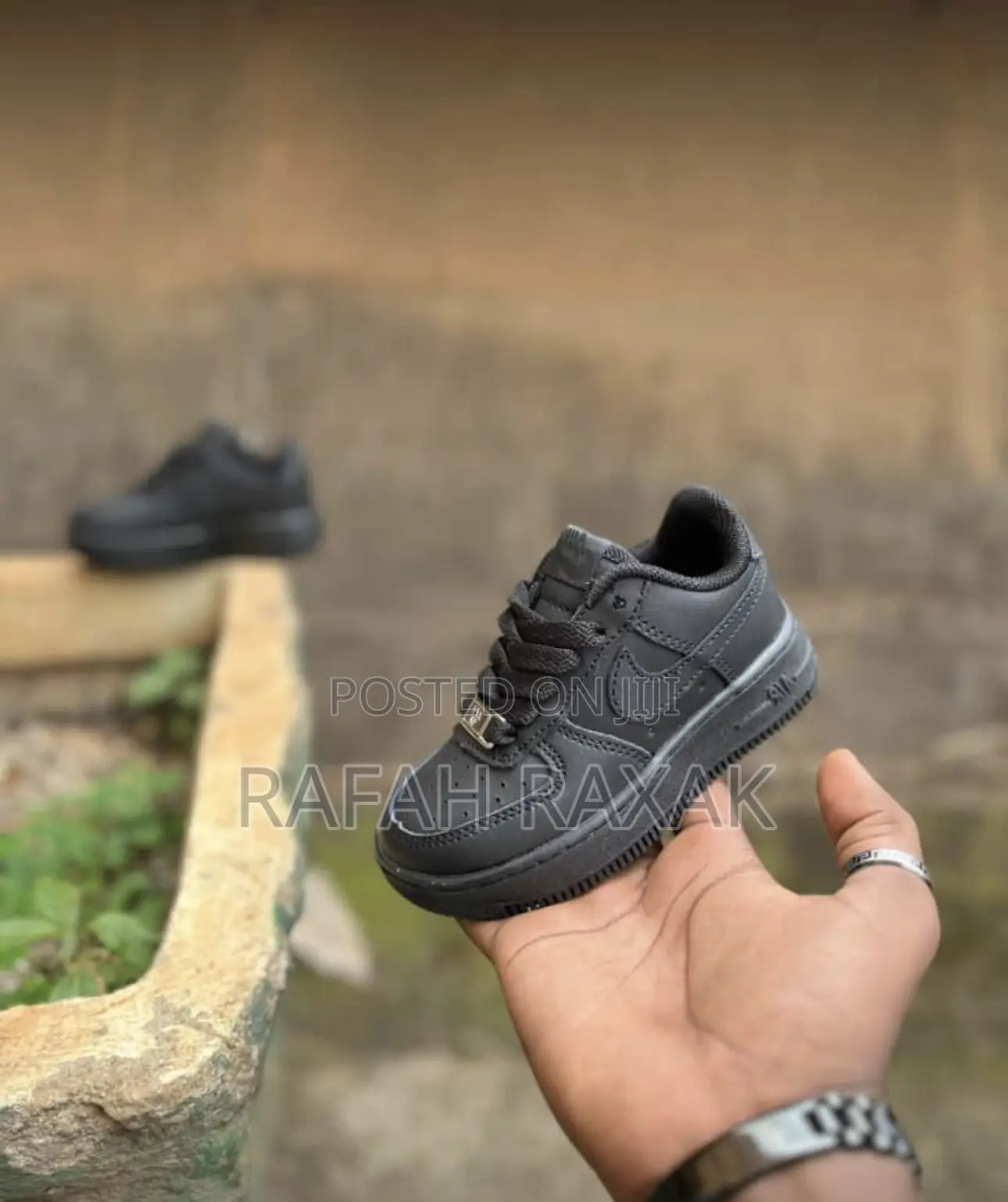 Classic Kid’S Triple Black Nike Air Force 1 Low Kid’S Shoes