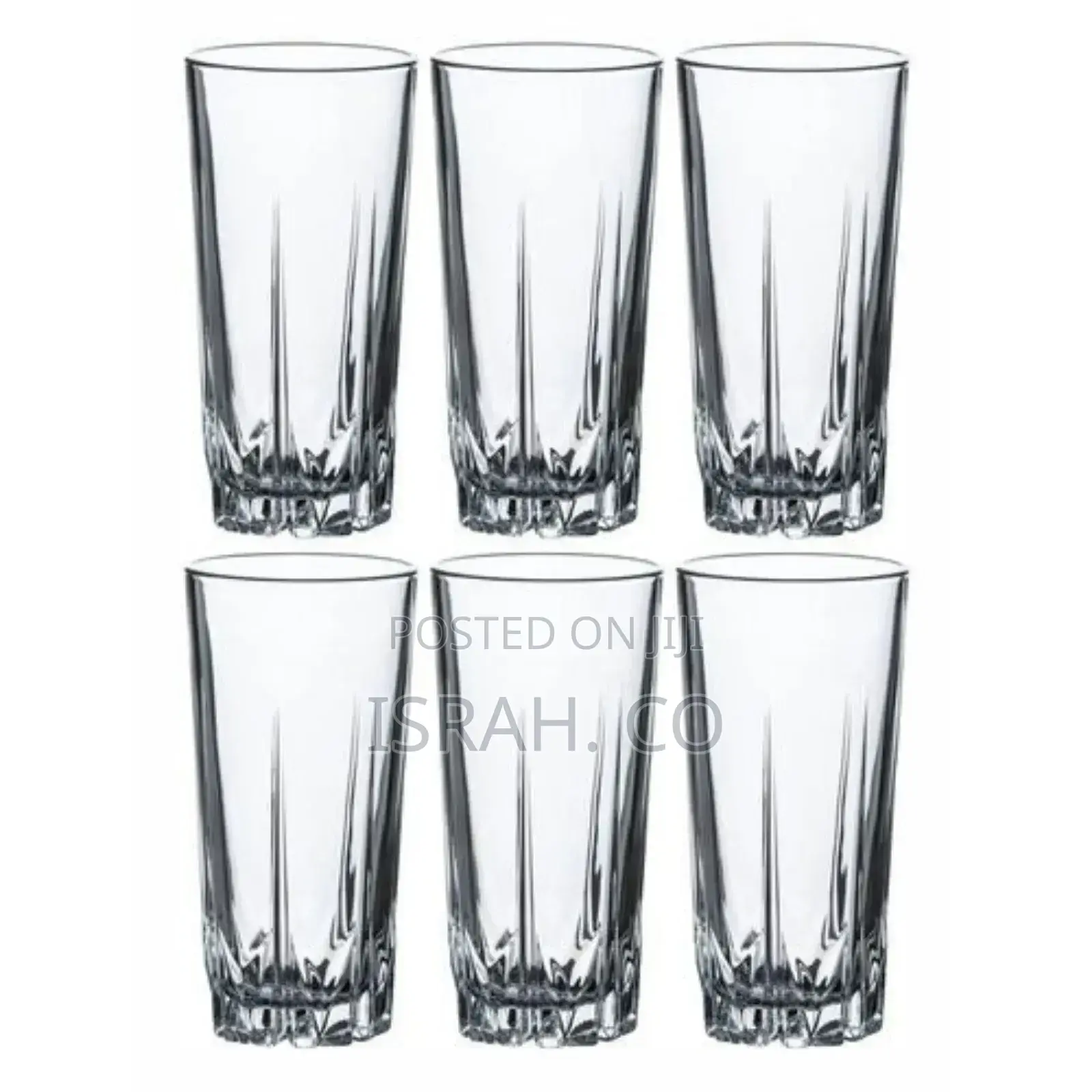 7 Piece Pitcher Water Set,1jug and 6juice Glasses Drinkware