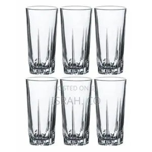 7 Piece Pitcher Water Set,1jug and 6juice Glasses Drinkware