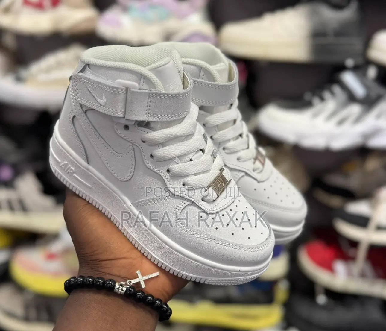Classic Kid’S White Air Force 1 High Kid’S Sneakers