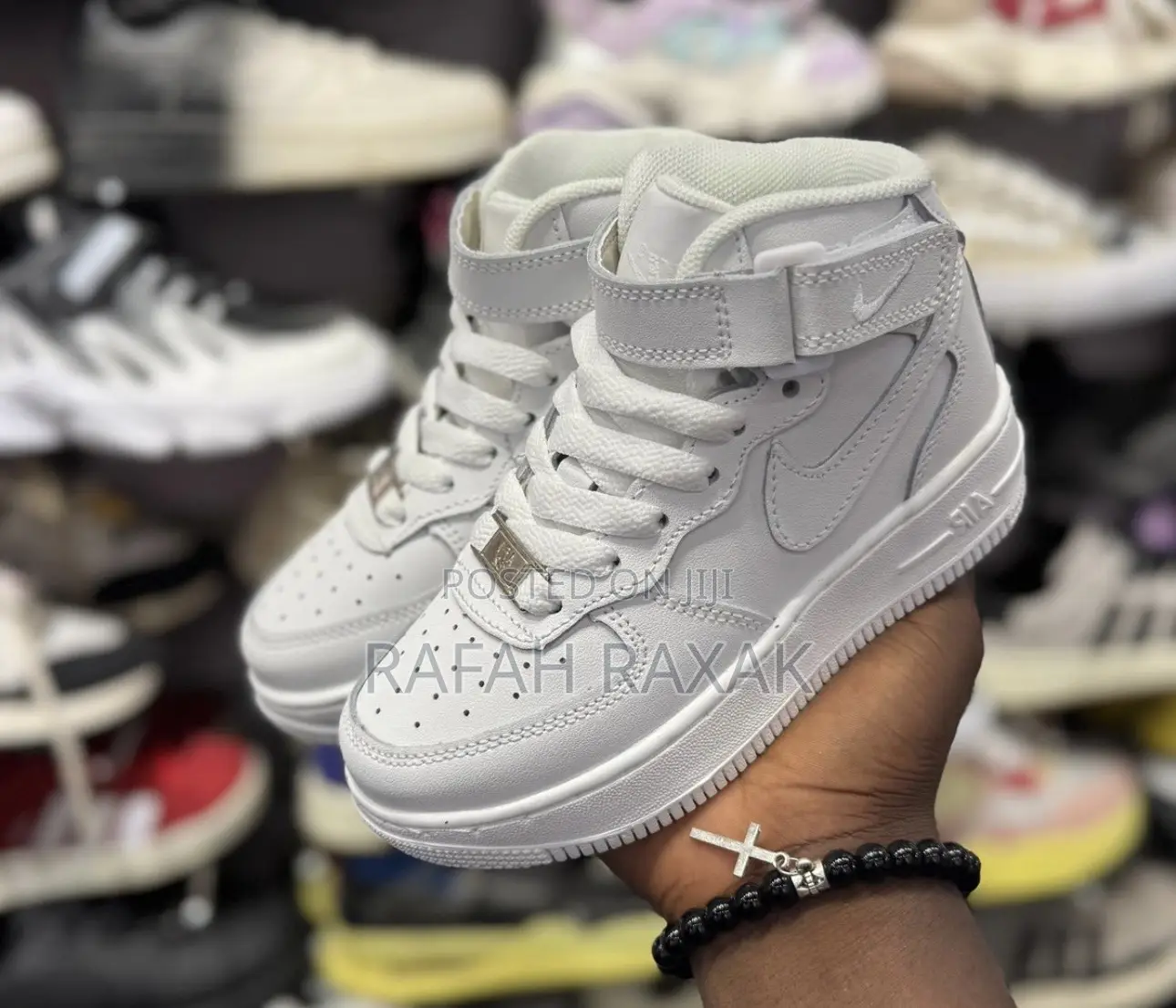 Classic Kid’S White Air Force 1 High Kid’S Sneakers