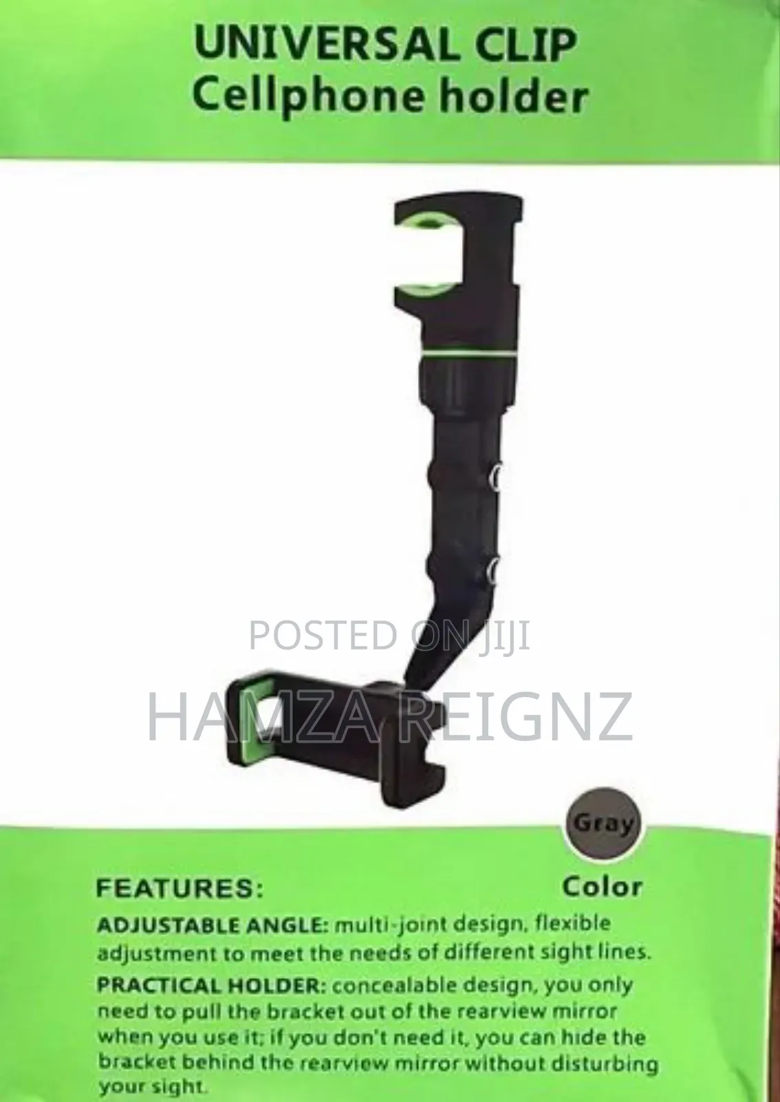 Metal Universal Clip Cellphone Holder