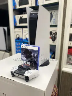 Ps5 Console With a Last of Us 2 Game