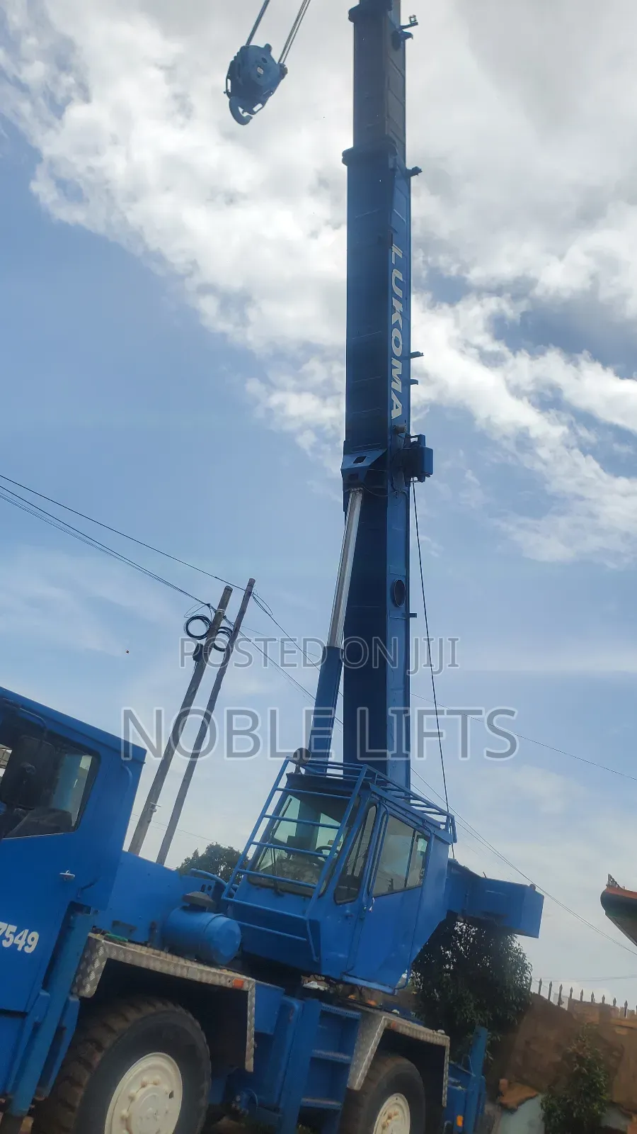 20t Groove Crane for Hire