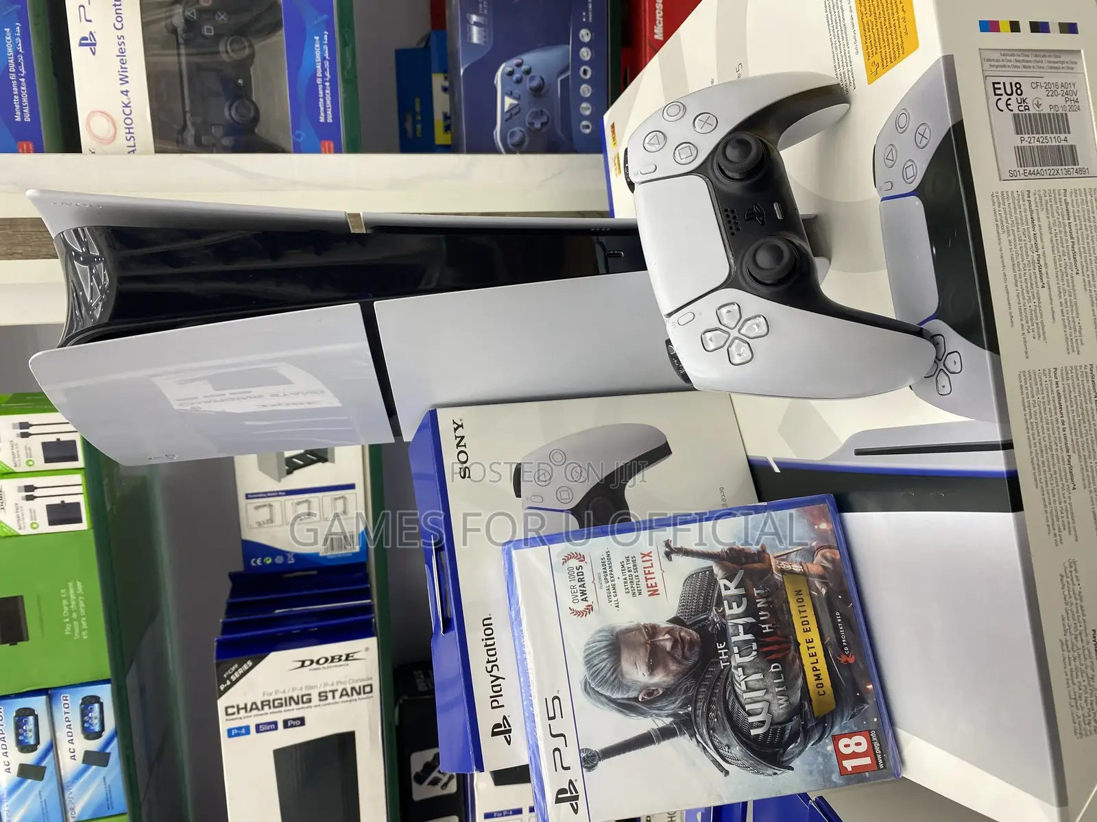 Ps5 Digital Slim Console With A Game And Xtra Pad