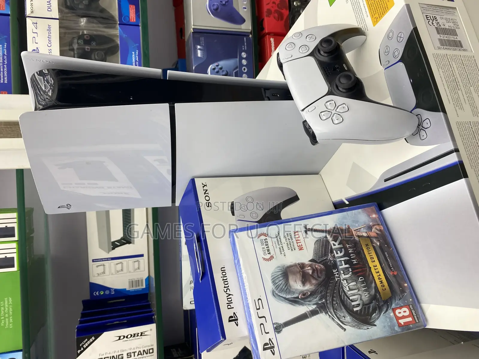 Ps5 Digital Slim Console With A Game And Xtra Pad