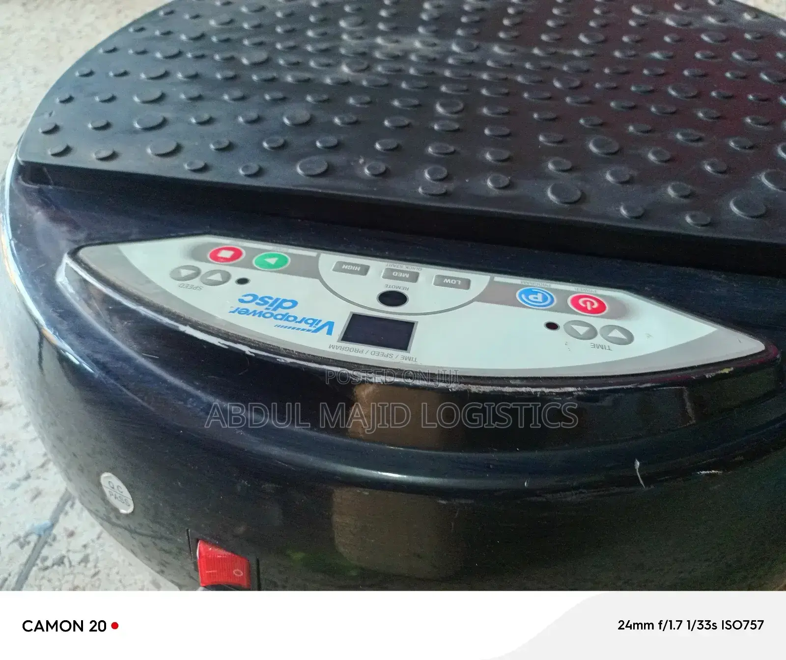 Vibration Plate Exercise Machine