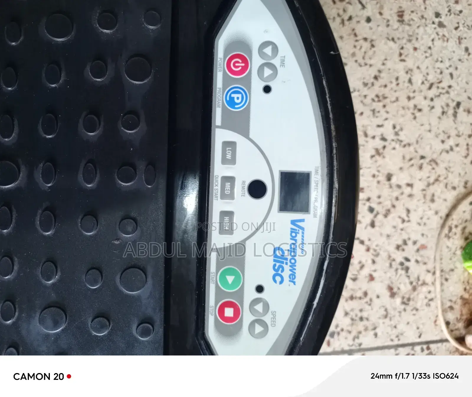 Vibration Plate Exercise Machine