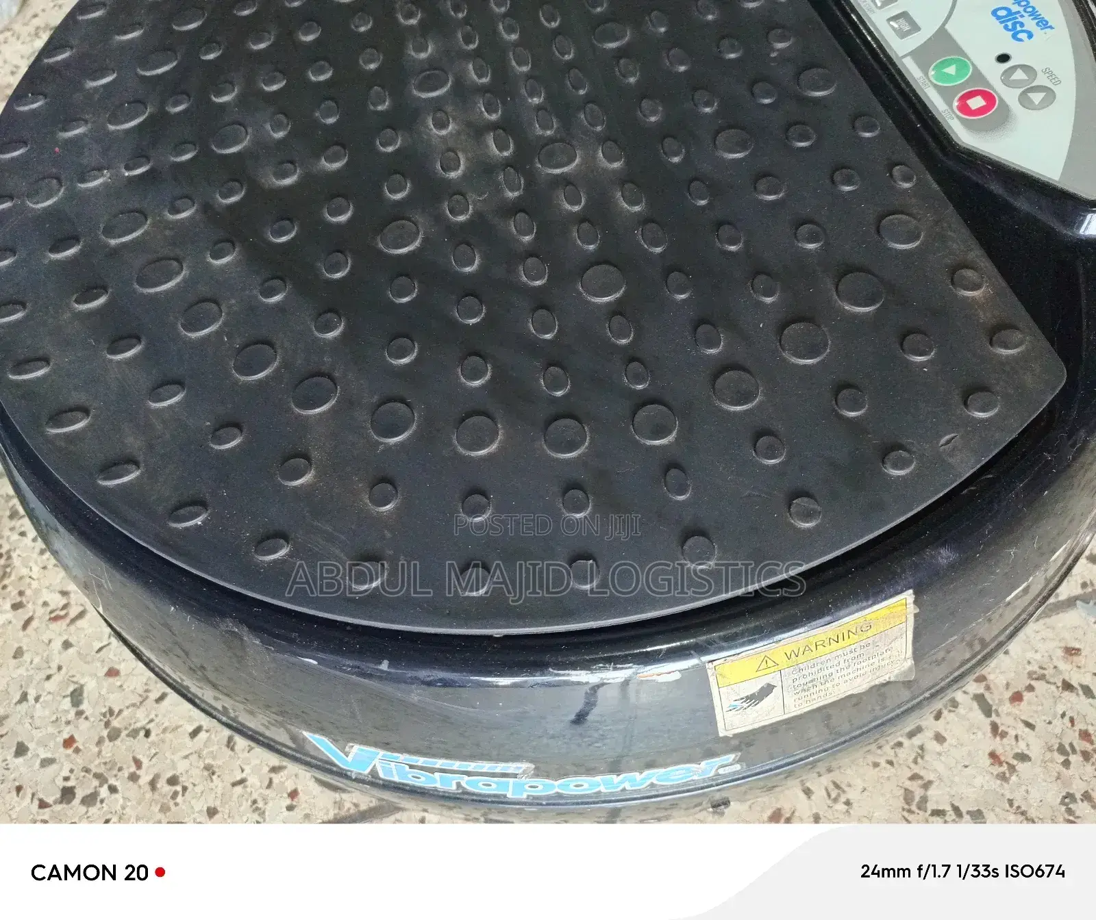 Vibration Plate Exercise Machine