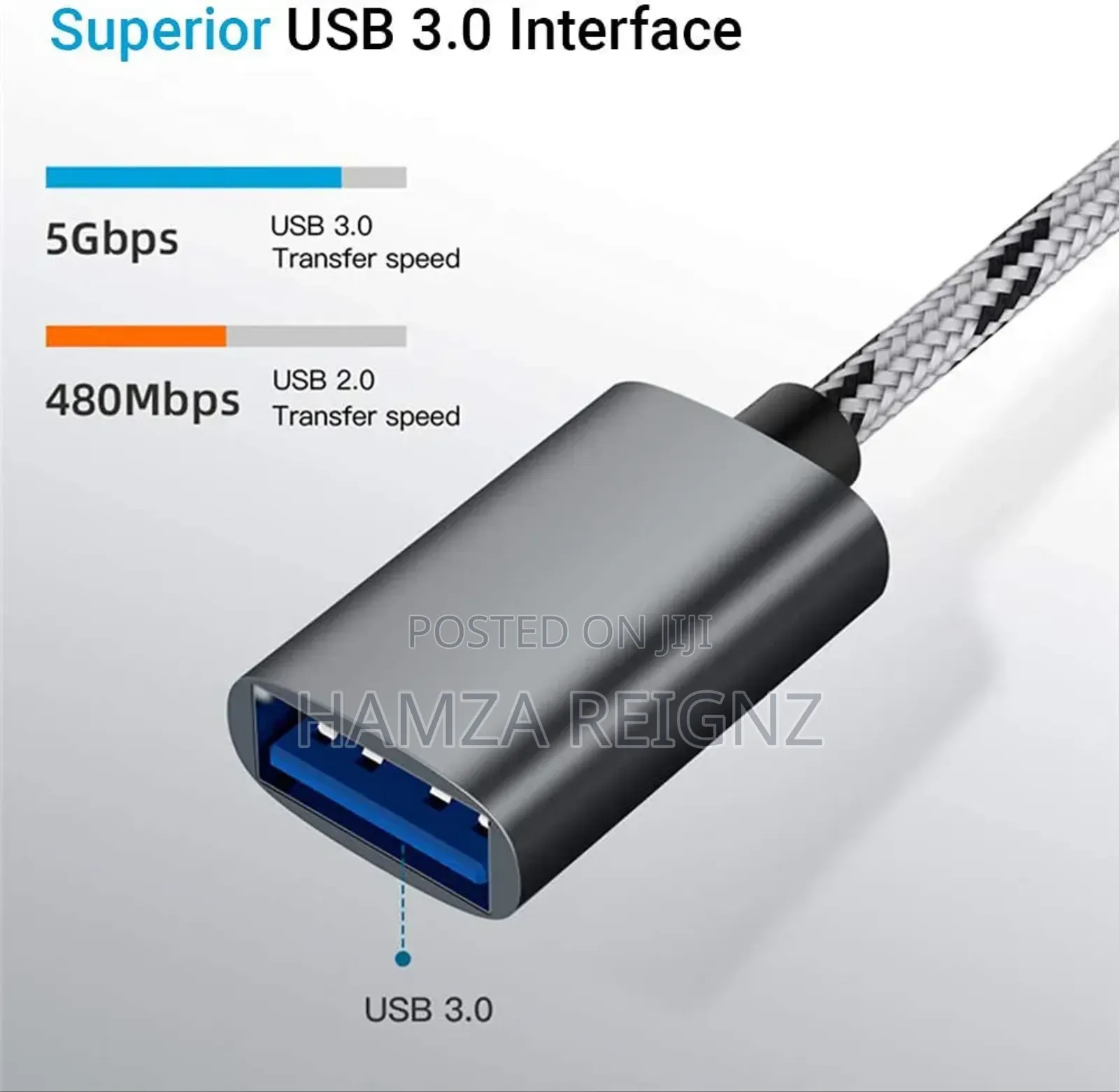 Hb Plus 2 in 1 Otg Adapter Cable Micro Usb and Type C