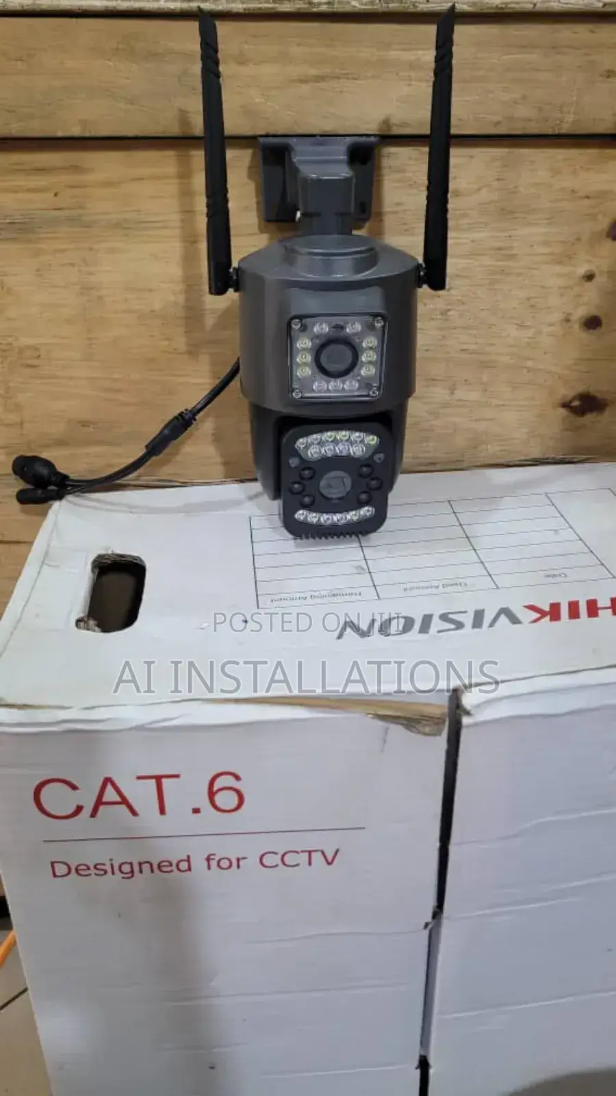 PTZ Dual Wifi Camera
