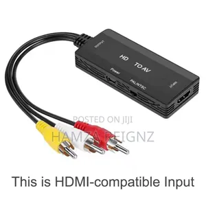 Hdmi to Rca Av CVBS Component Converter Av to Hdmi Adapter