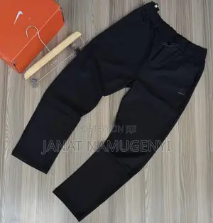 Photo - Denim Black Sweater Pants
