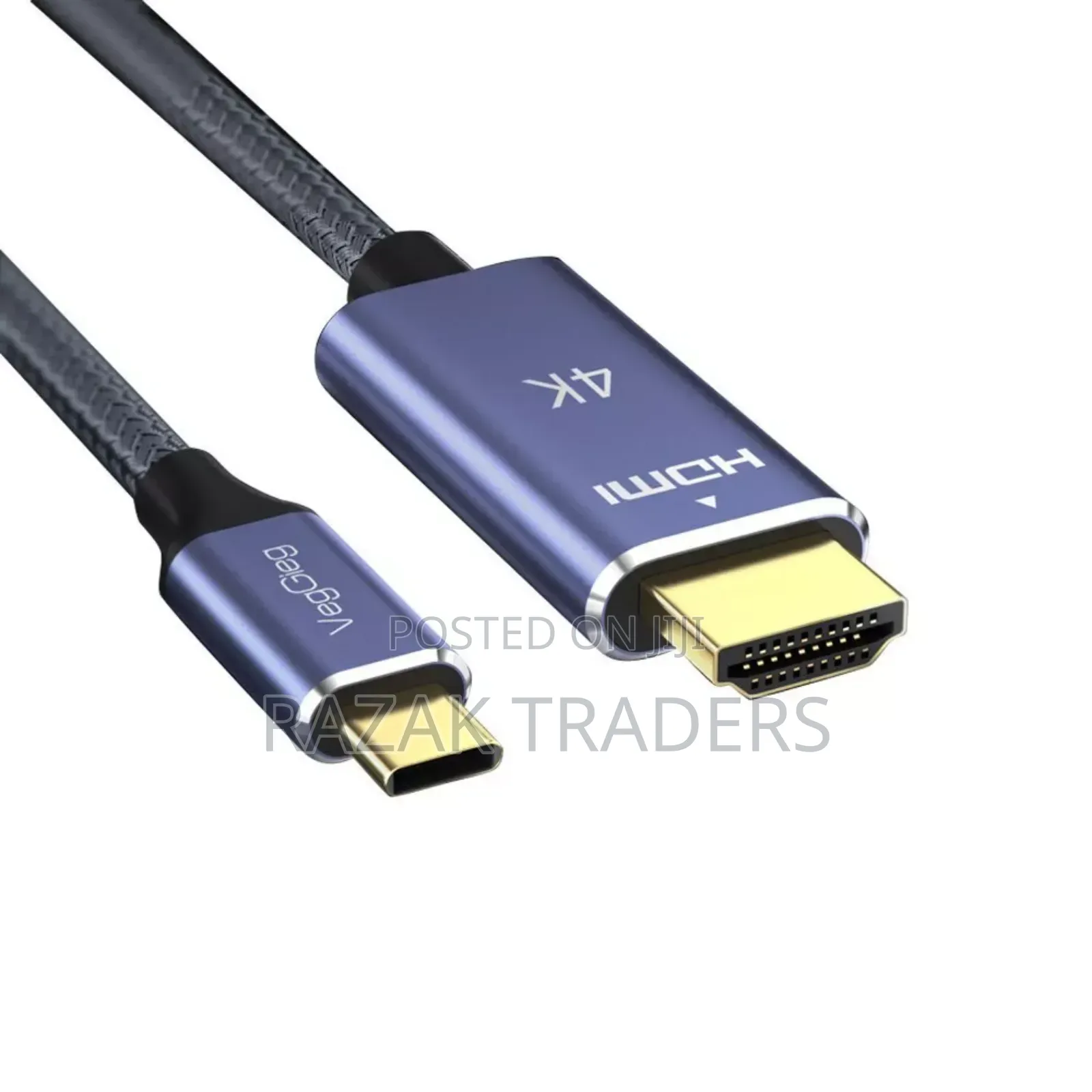 Veggieg 2m Usb C to Dp Cable , Anti- Gold-Plated