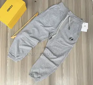 Grey Sweater Pants Available in Different Brands