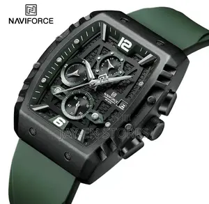 Green Naviforce Chronograph Wr Jatm Watch