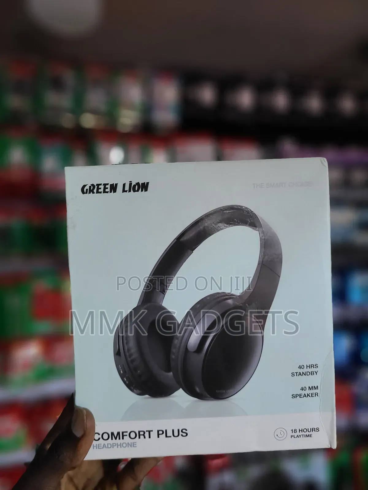 Green Confort Plus Headphones