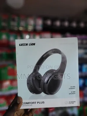 Green Confort Plus Headphones