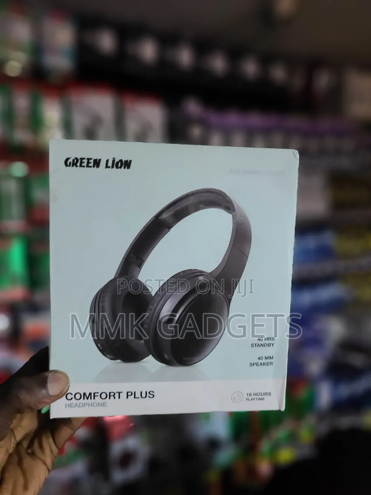 Green Confort Plus Headphones