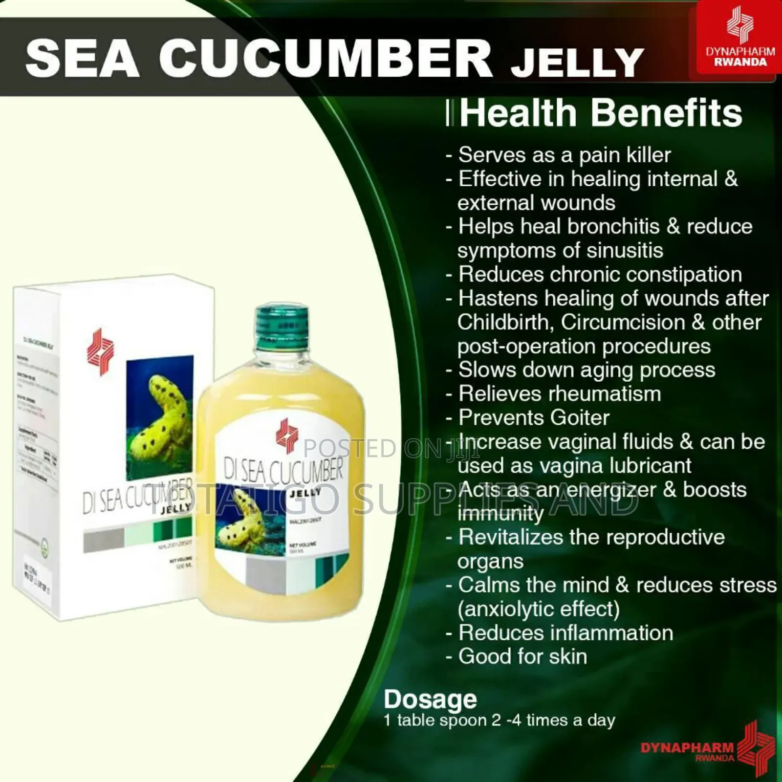 Sea Cucumber Jelly 250ml