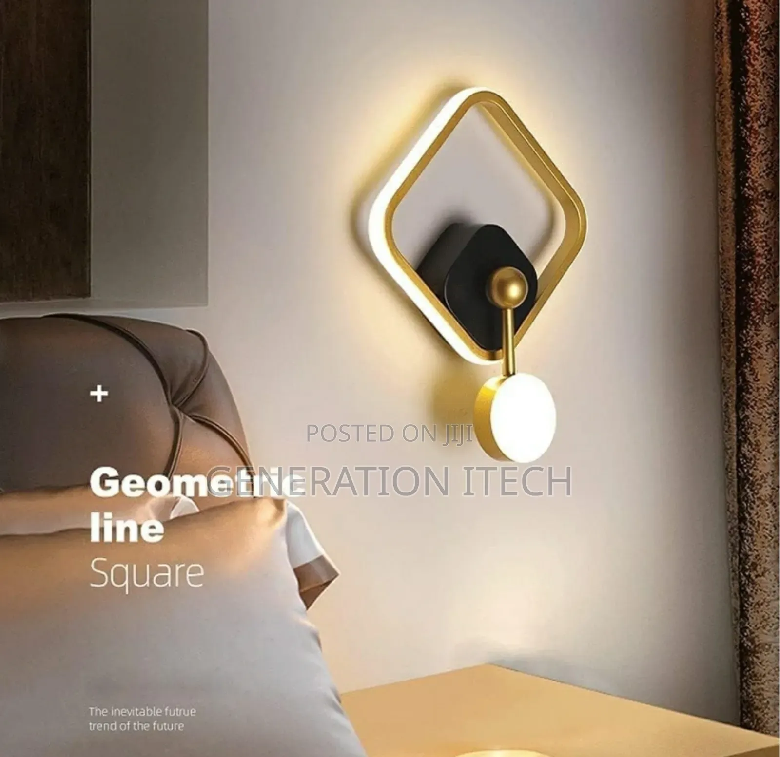 Fancy Wall Lamp Light With Pendulum - Warm White