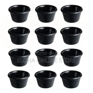 12 Pieces Elegant Classic Style of Ramekins/Dipping Bowls