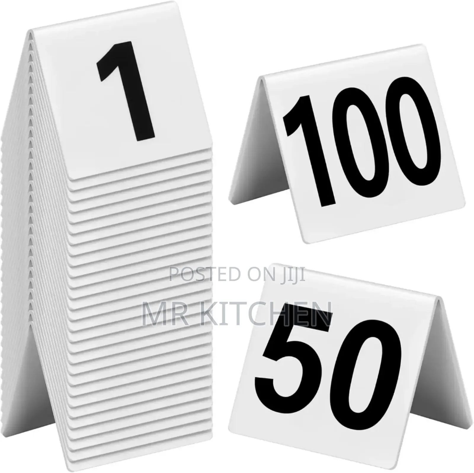 Table Numbers (1-12)