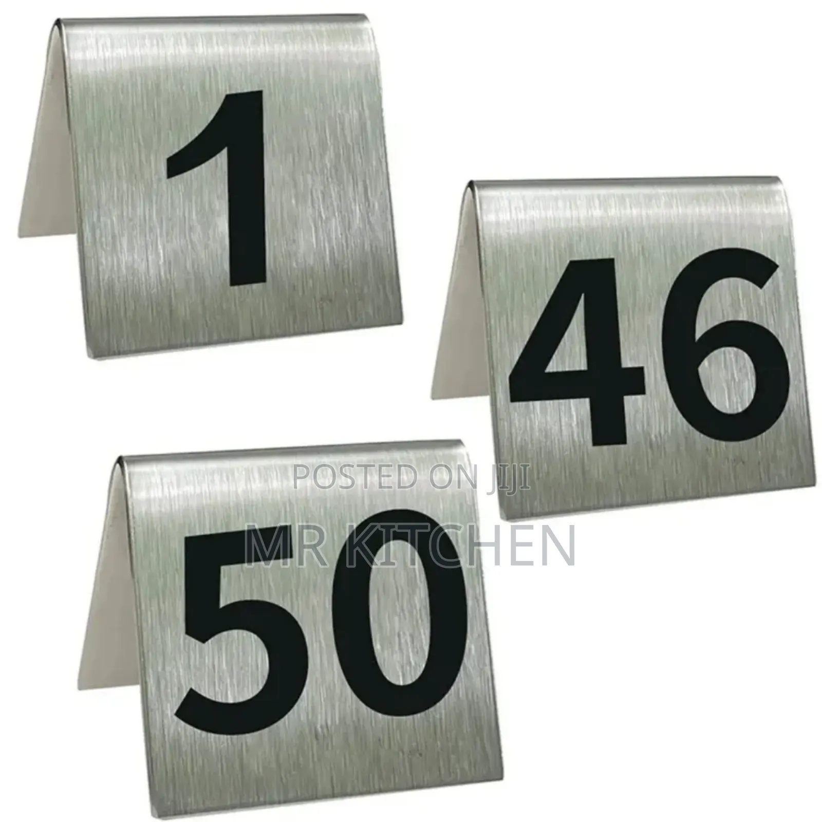 Table Numbers (1-12)