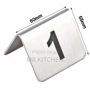 Table Numbers (1-12)