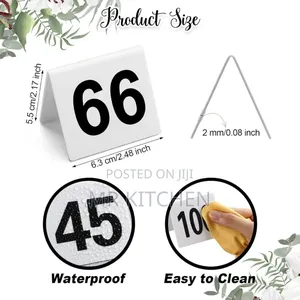 Table Numbers (1-12)