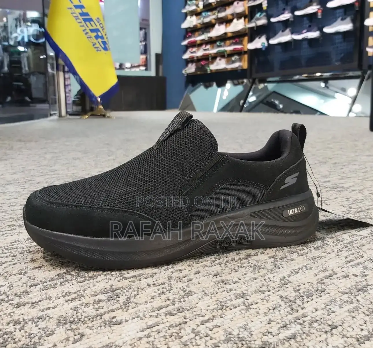Original Triple Black Skechers Go Walk Ultra Outdoor Sneaker