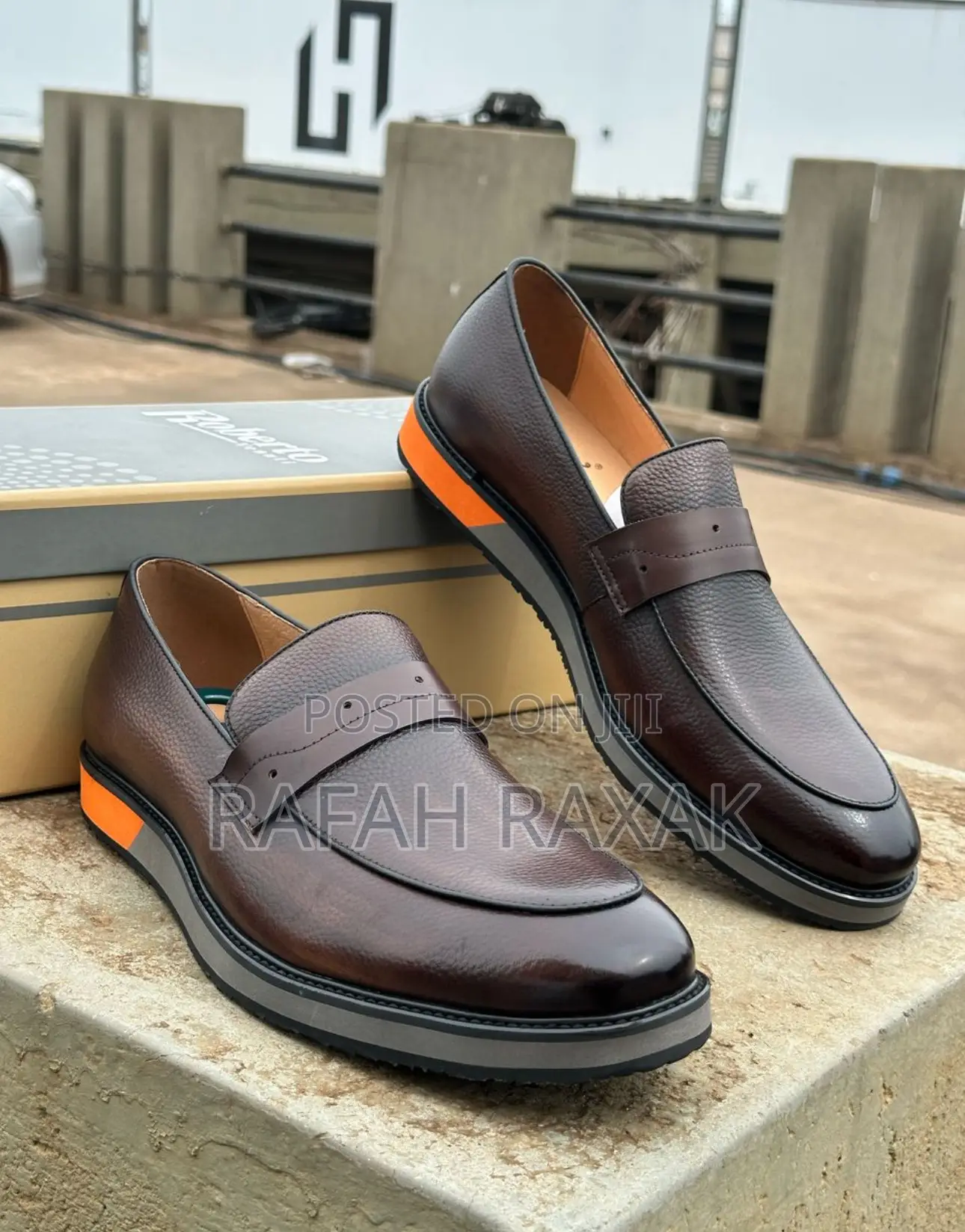 Original Ambrogio Italian Casual/Gentle Leather Loafer