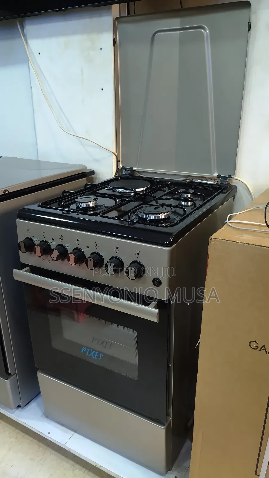Pixel 3 Auto Ignition Gas + Electric Oven Cooker - 50x60cm